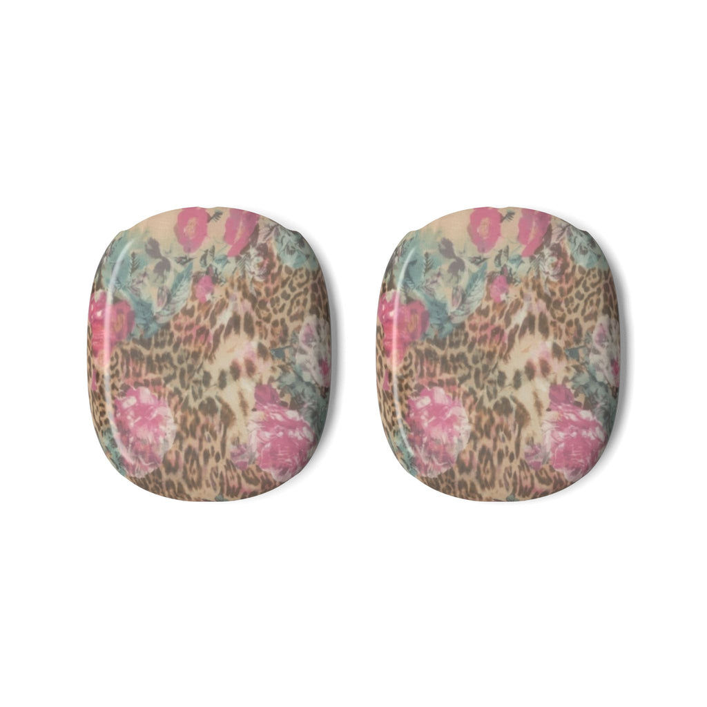 VINTAGE LEOPARD FLORAL AIRPODS MAX CASE COVERS