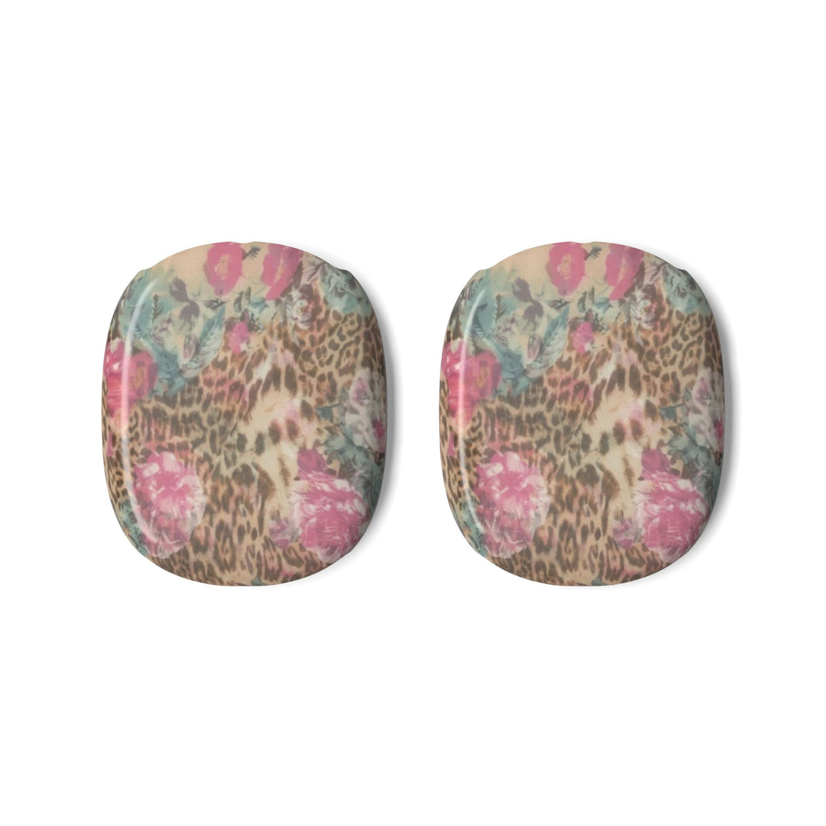 VINTAGE LEOPARD FLORAL AIRPODS MAX CASE COVERS