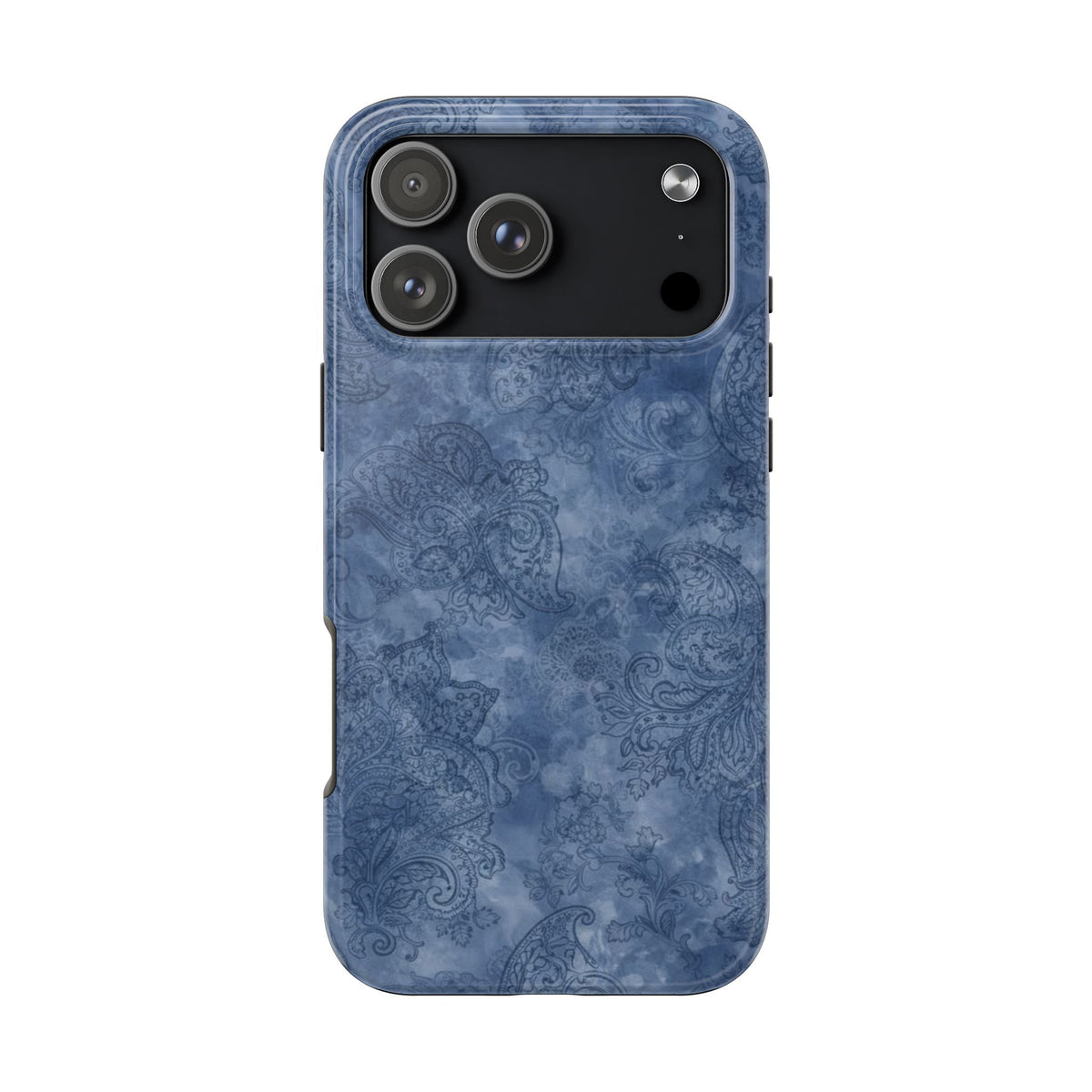 INDIGO BLUE PAISLEY PHONE CASE