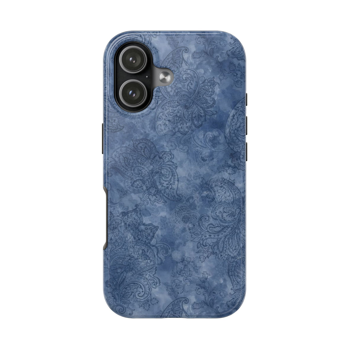 INDIGO BLUE PAISLEY PHONE CASE