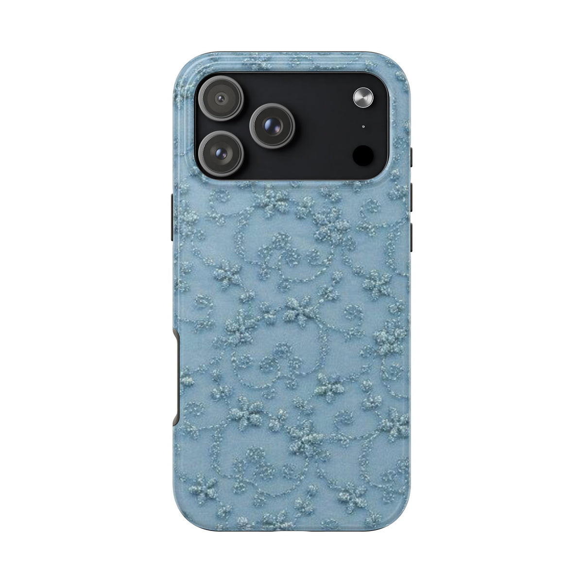 BLUE KEEPSAKE FLORAL PHONE CASE