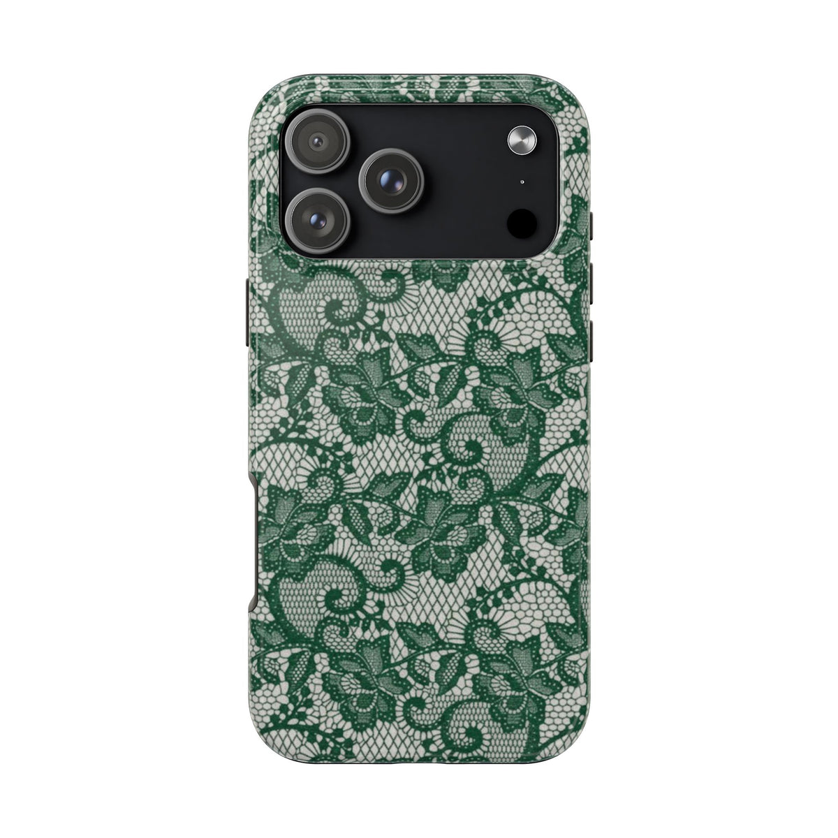 GREEN LACE PHONE CASE