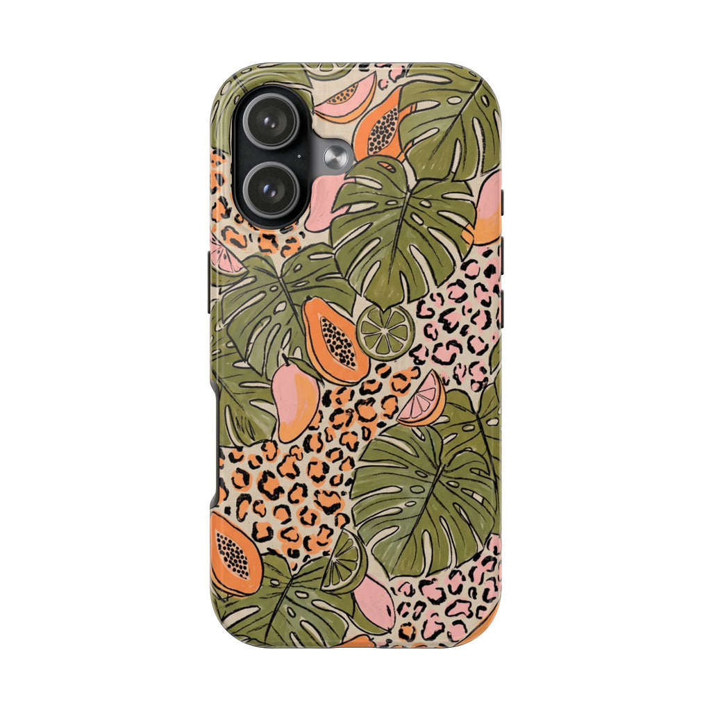 PAPAYA JUNGLE PHONE CASE