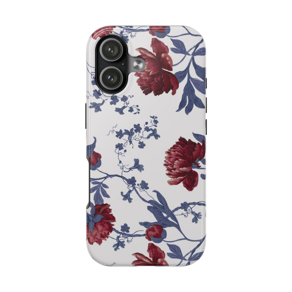 BORDEAUX BLOOM PHONE CASE