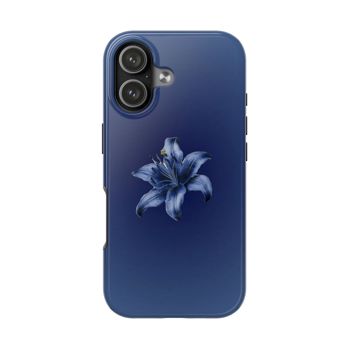 INDIGO BLUE ORCHID PHONE CASE