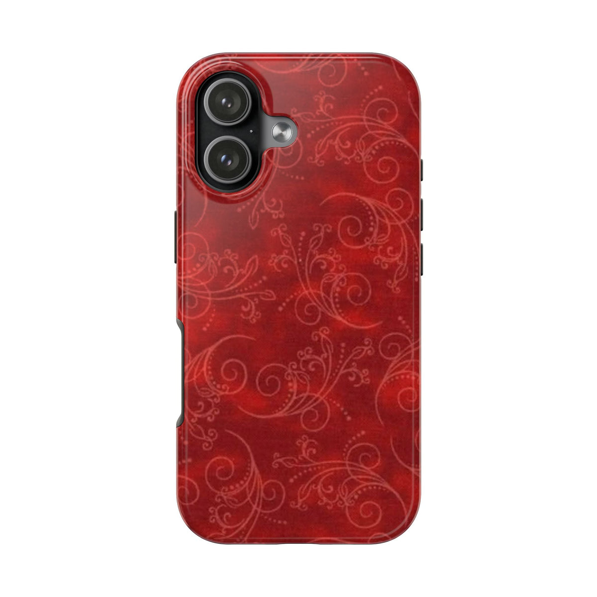 STRAWBERRY RED WHIMSY PHONE CASE