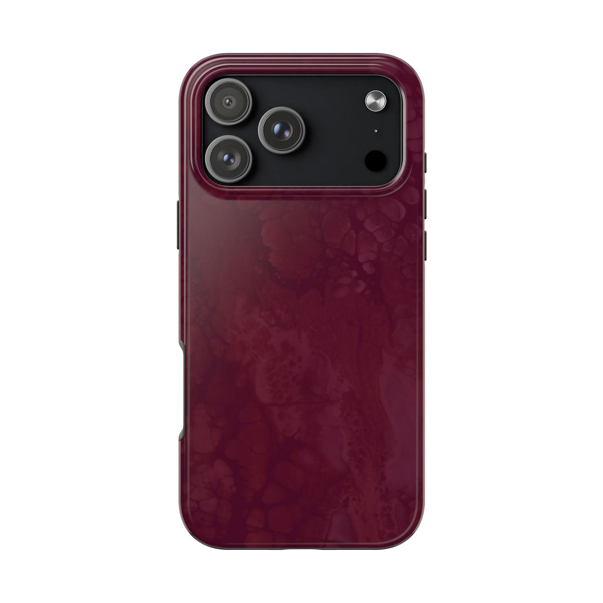 BURGUNDY INK PHONE CASE