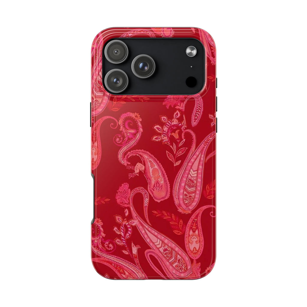 ROUGE PAISLEY PHONE CASE