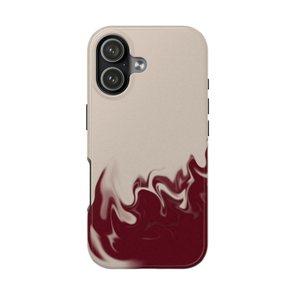 BORDEAUX CREAM PHONE CASE
