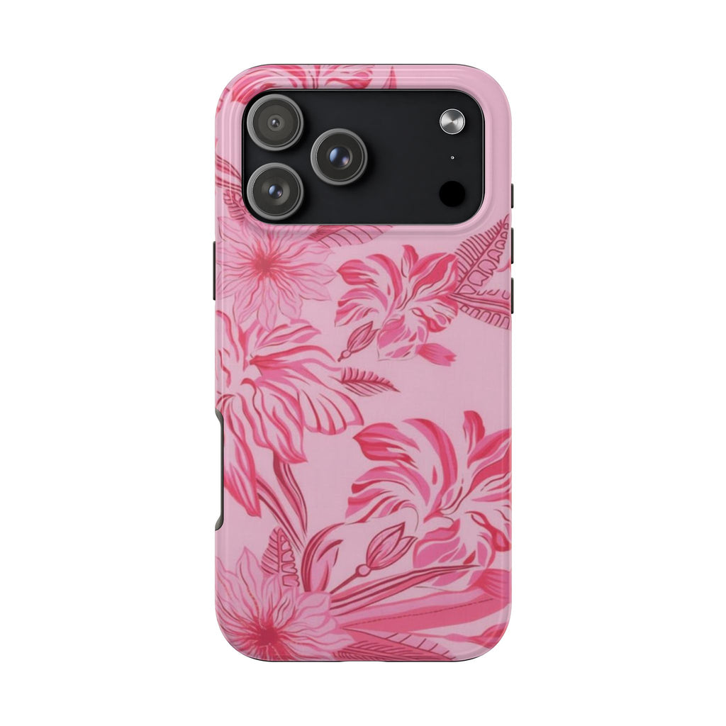 PINK TROPICS PHONE CASE