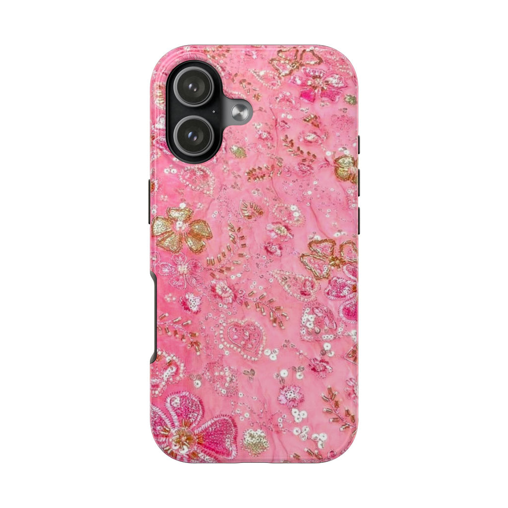 PINK HEIRLOOM GEM PHONE CASE