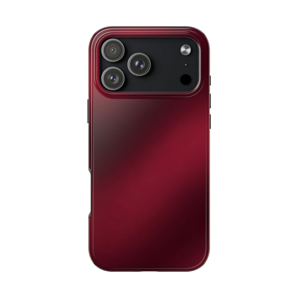BURGUNDY CHERRY SHINE PHONE CASE