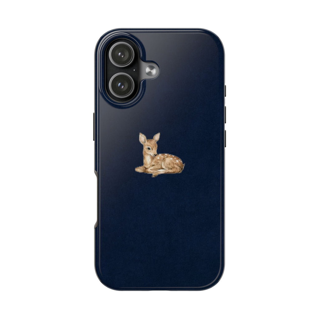 NAVY BLUE DEER PHONE CASE
