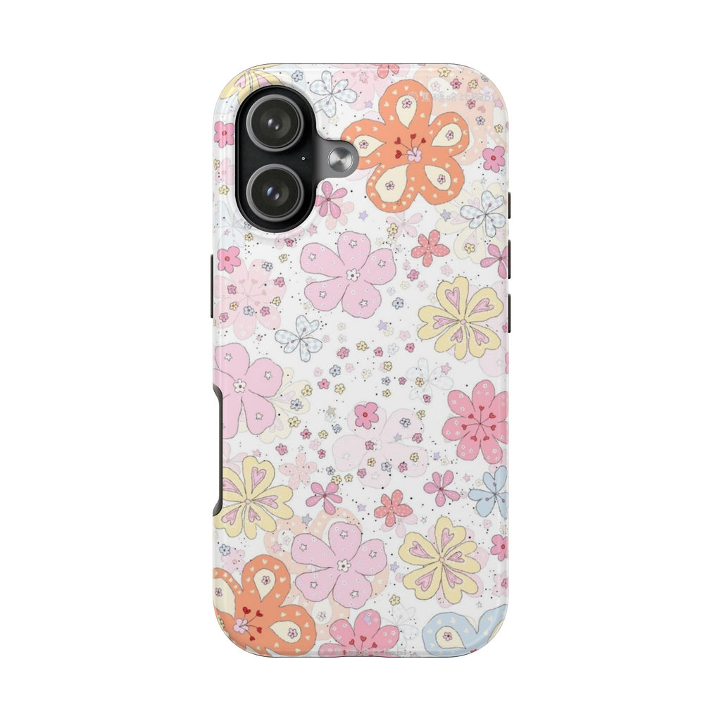PASTEL PETALS FLORAL PHONE CASE
