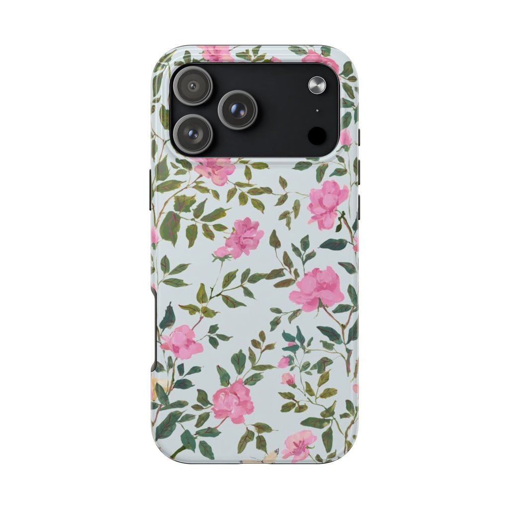 BLUEBELL COTTAGE FLORAL PHONE CASE