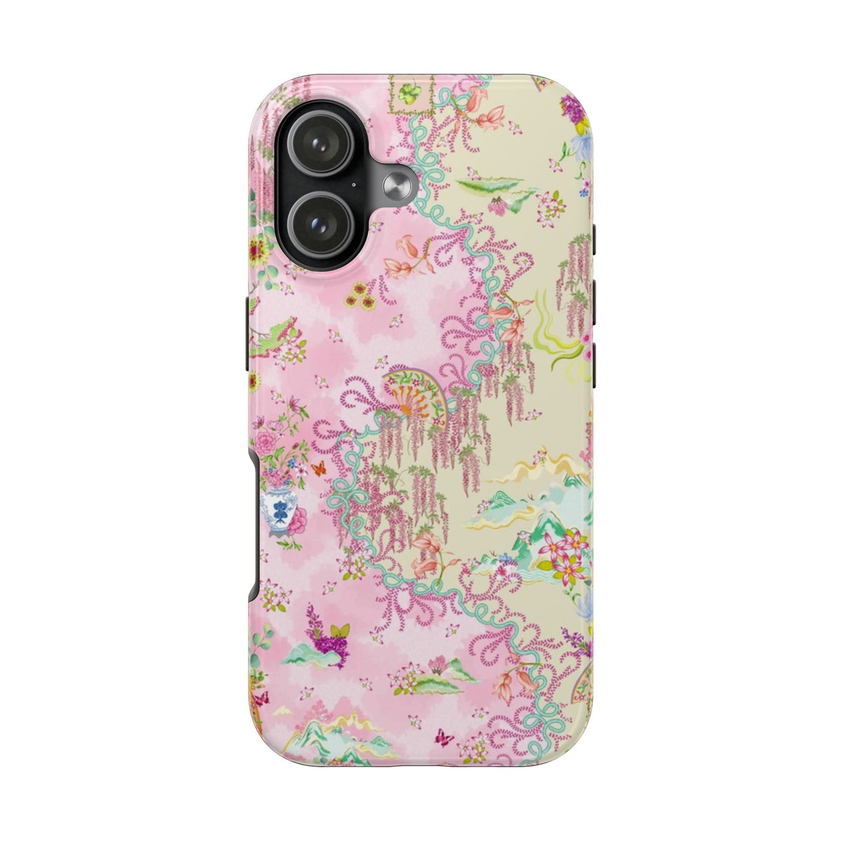 PINK CHINOISERIE PHONE CASE