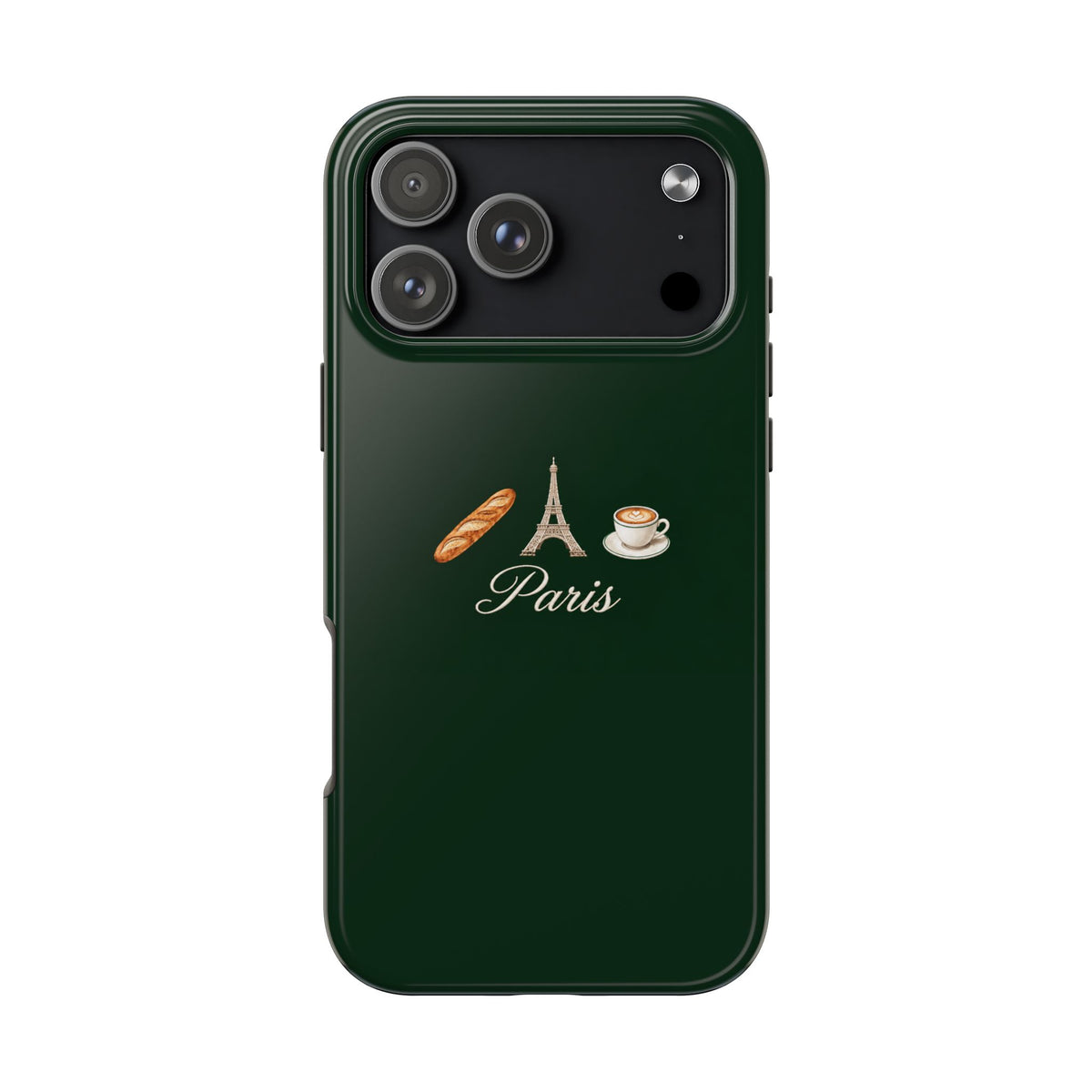 GREEN PARIS PHONE CASE