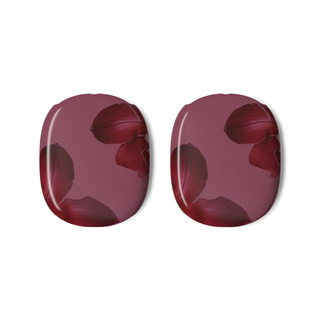 BURGUNDY LILY AIRPODS MAX CASE COVERS