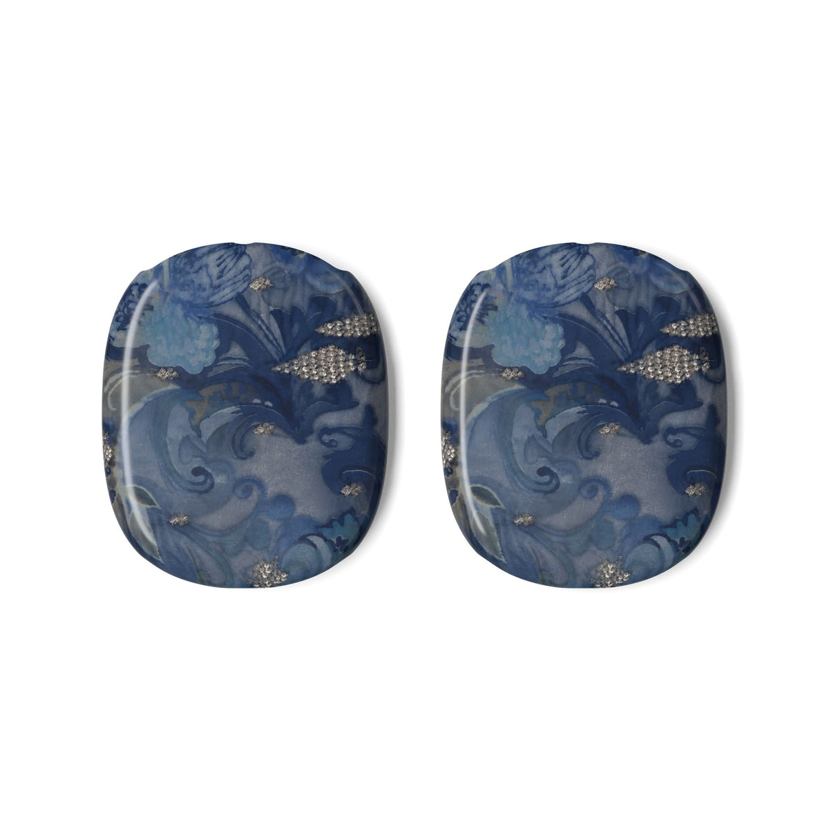 NAVY BLUE PRISM BLOOM AIRPODS MAX CASE COVERS