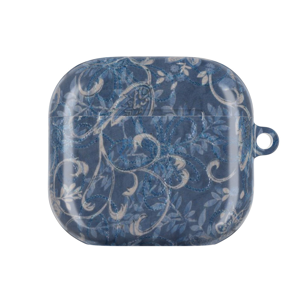 FRENCH BLUE FLORAL AIRPOD CASE