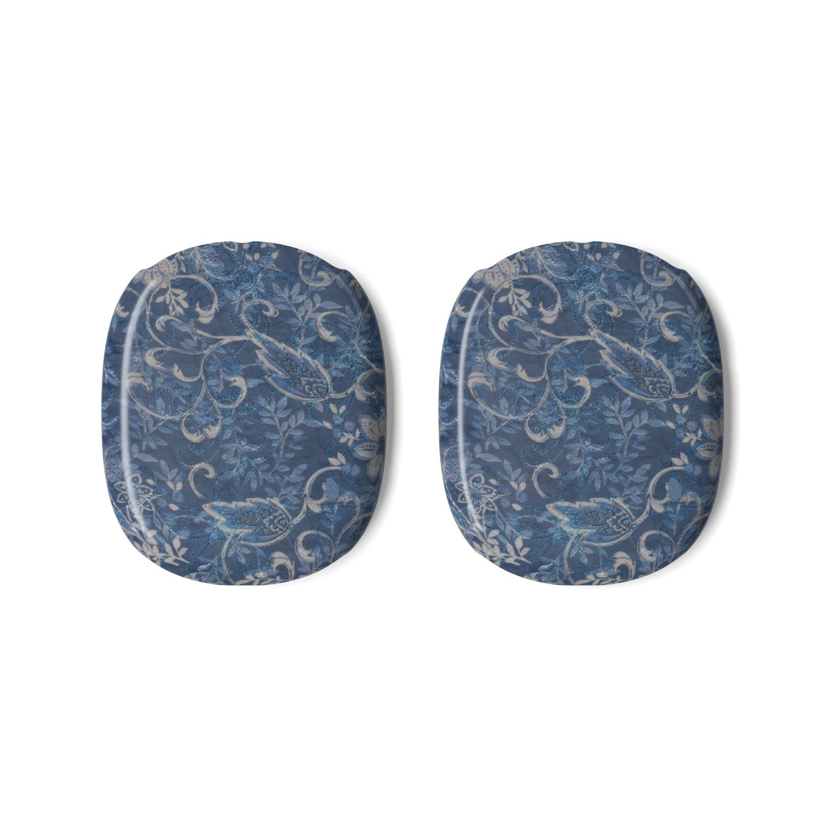 FRENCH BLUE FLORAL AIRPODS MAX CASE COVERS