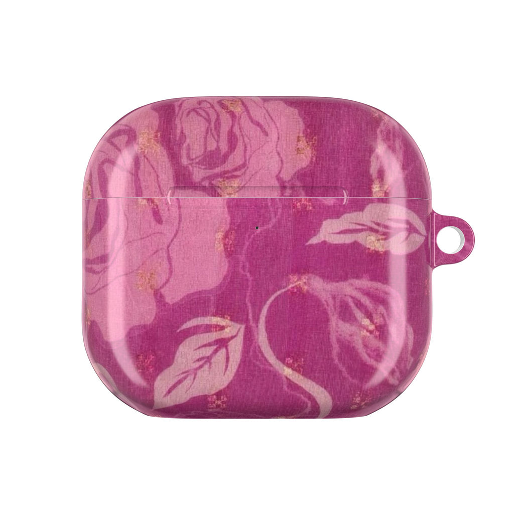 PINK ROSEBUD AIRPOD CASE