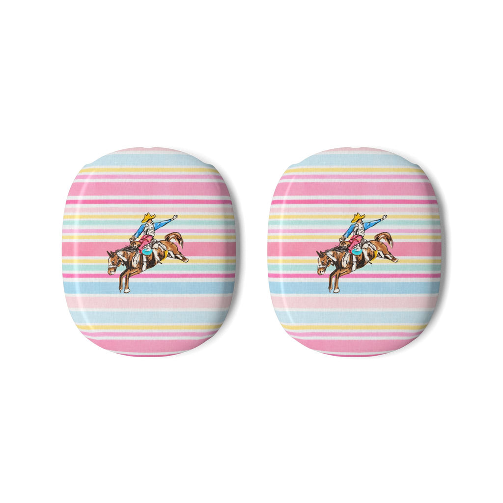 CANDY COWBOY STRIPES AIRPODS MAX CASE COVERS