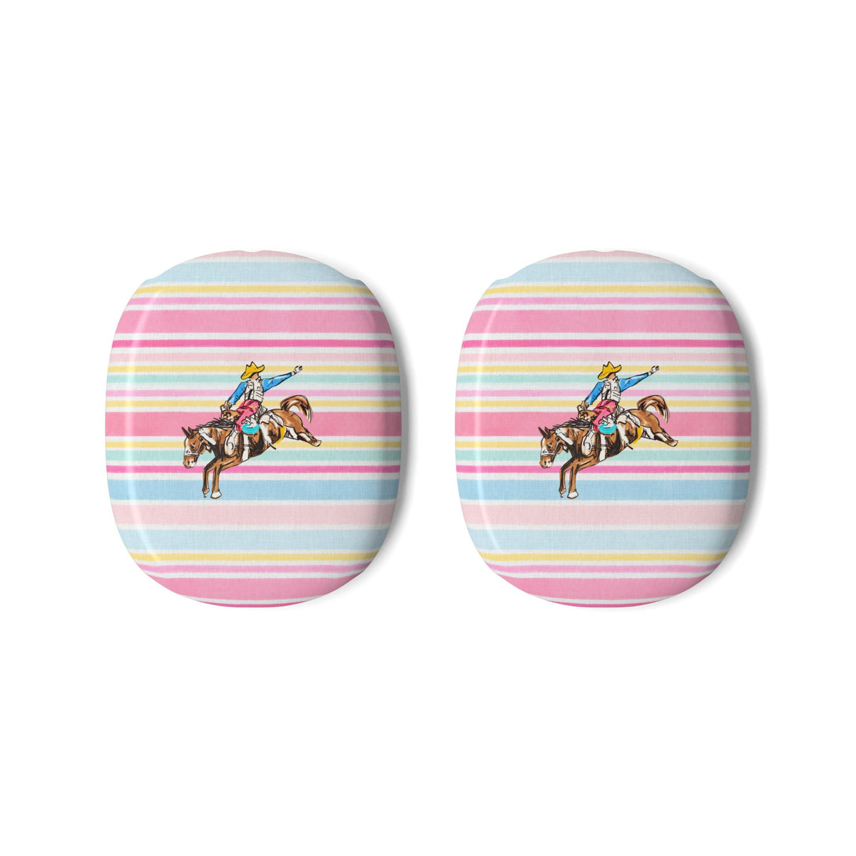 CANDY COWBOY STRIPES AIRPODS MAX CASE COVERS