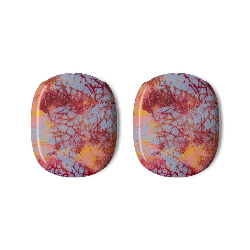 BLUE BURGUNDY MIRAGE AIRPODS MAX CASE COVERS