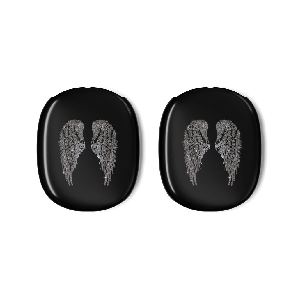 BLACK DIAMOND ANGEL WINGS AIRPODS MAX CASE COVERS