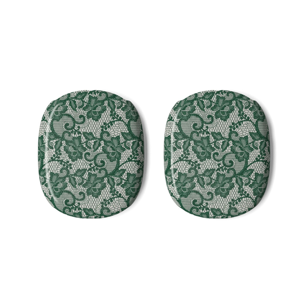 POPPY GREEN LACE AIRPODS MAX CASE COVERS