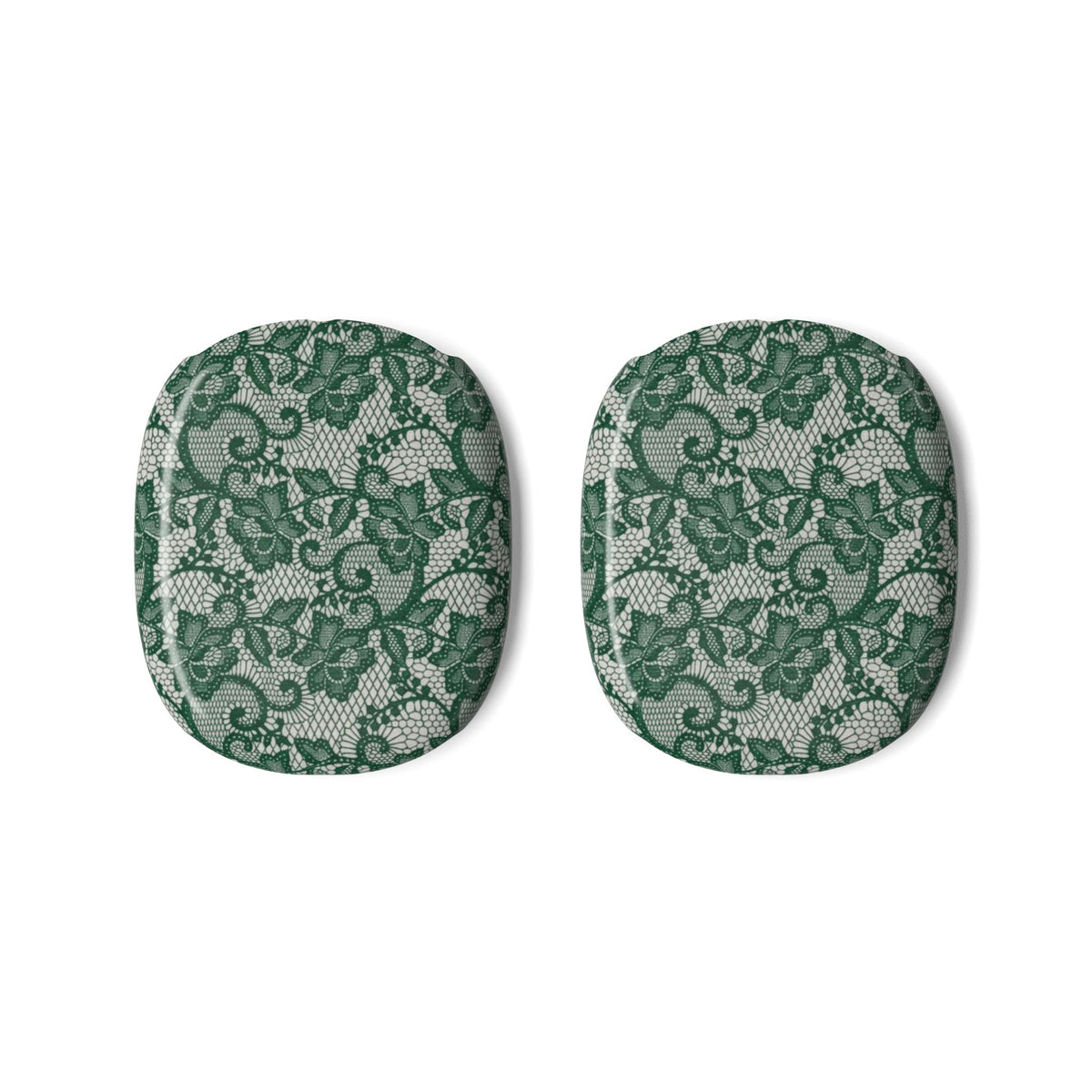 POPPY GREEN LACE AIRPODS MAX CASE COVERS