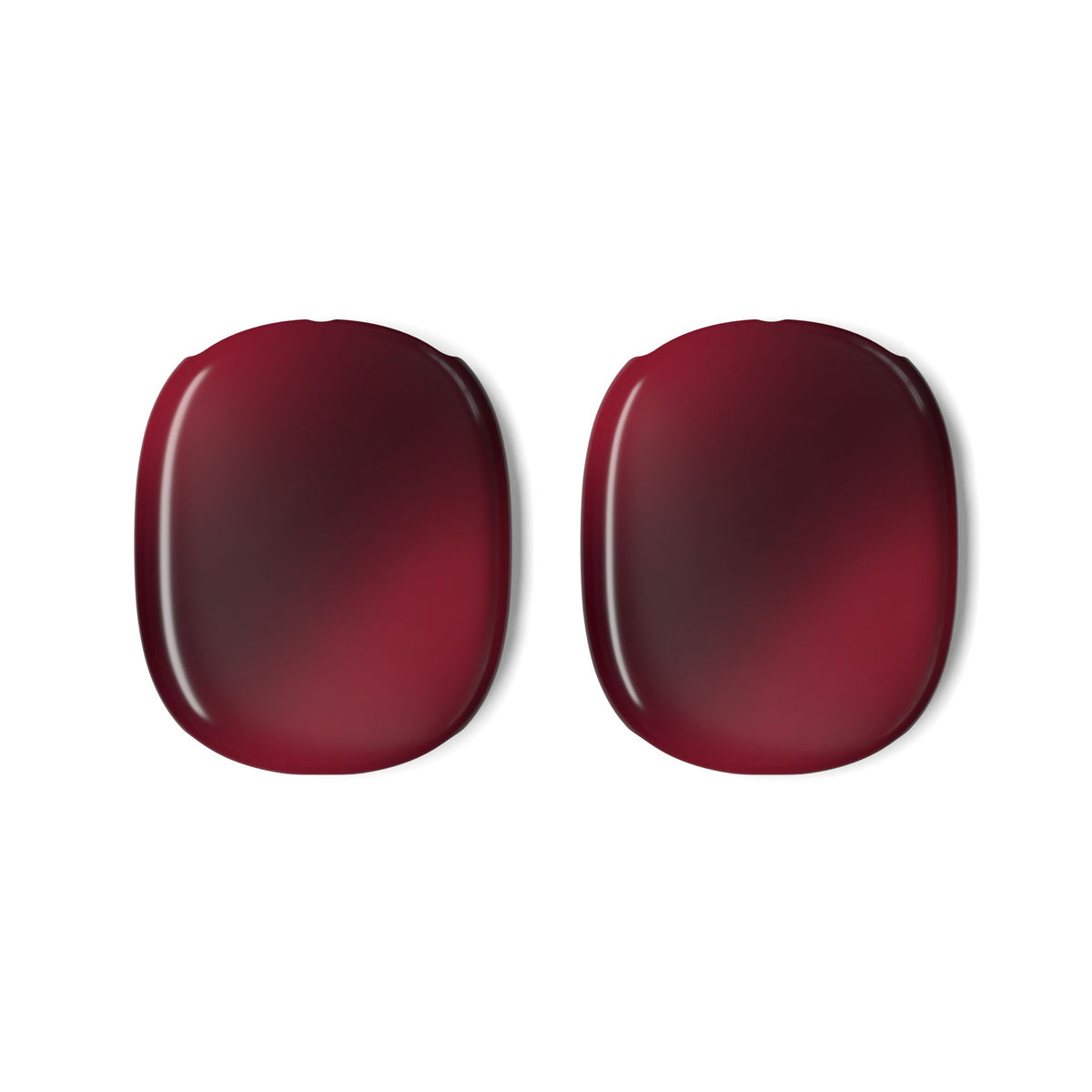 BURGUNDY CHERRY SHINE AIRPODS MAX CASE COVERS