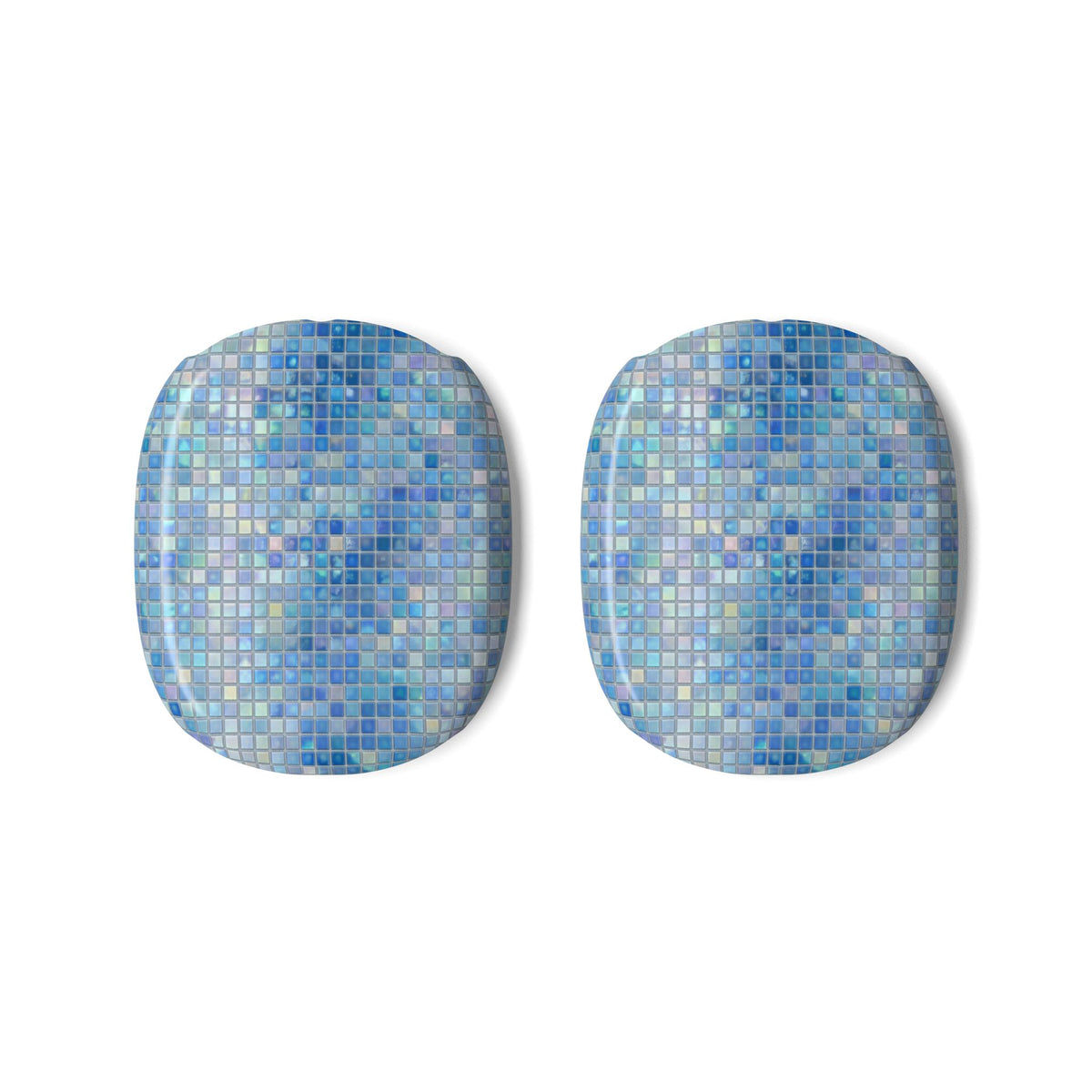 GLACIER BLUE MOSAIC AIRPODS MAX CASE COVERS