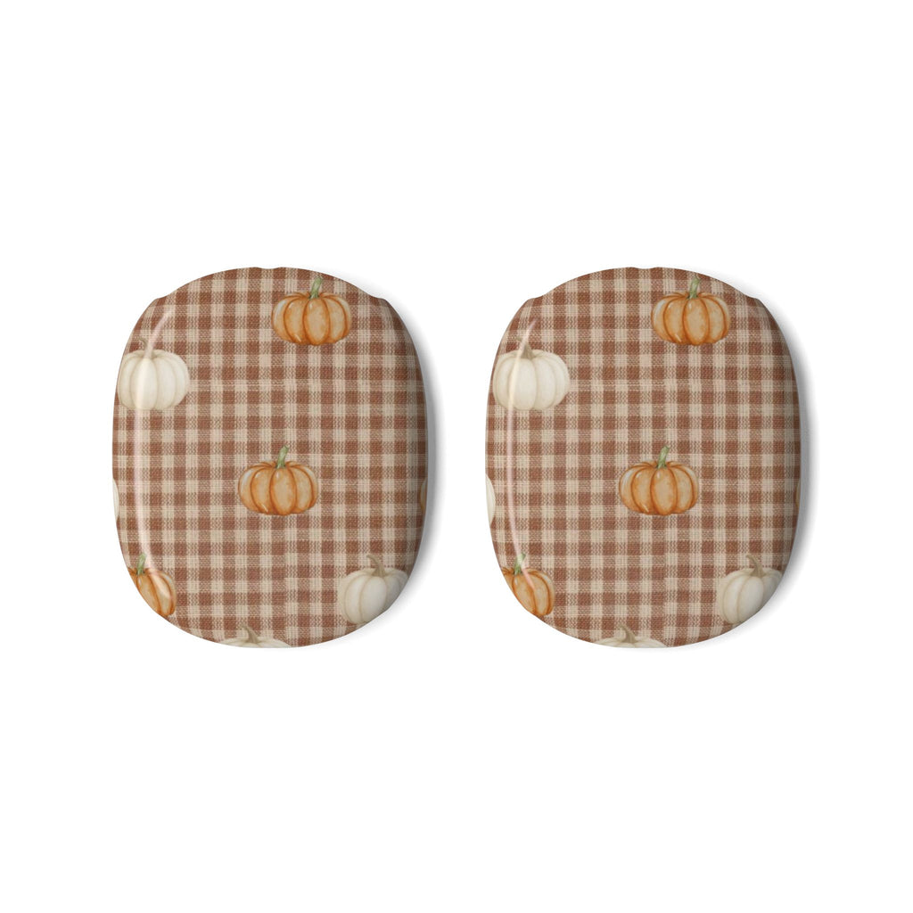 MOCHA GINGHAM PUMPKINS AIRPODS MAX CASE COVERS