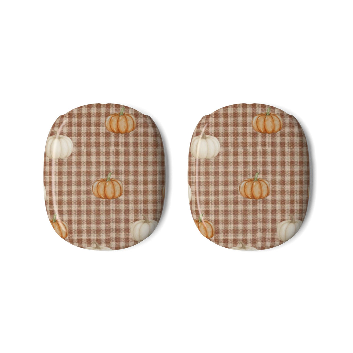 MOCHA GINGHAM PUMPKINS AIRPODS MAX CASE COVERS