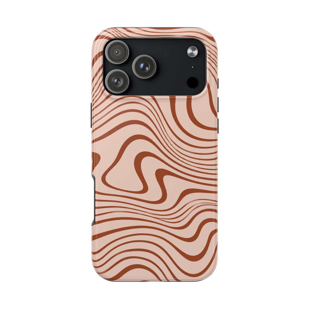 CINNAMON WAVE PHONE CASE