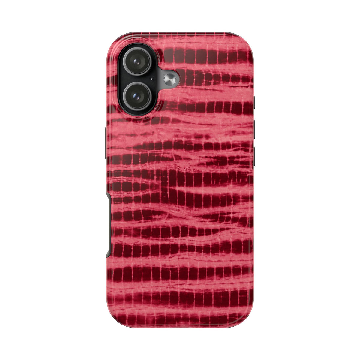 CHERRY RED BURGUNDY COASTAL WASH PHONE CASE