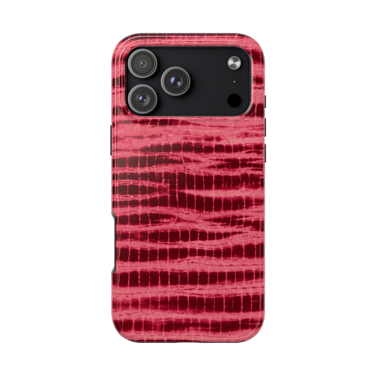 CHERRY RED BURGUNDY COASTAL WASH PHONE CASE