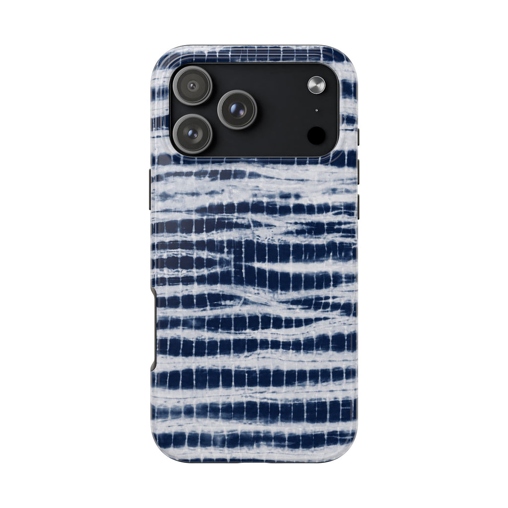 NAVY BLUE COASTAL WASH PHONE CASE