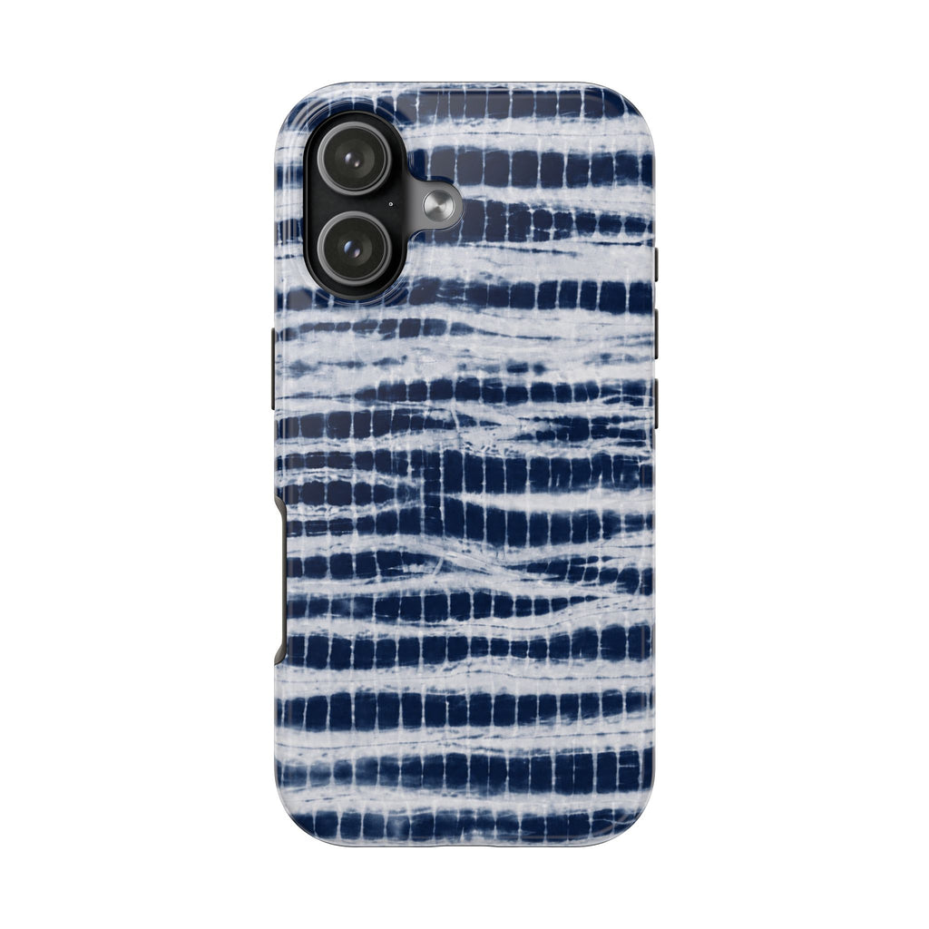 NAVY BLUE COASTAL WASH PHONE CASE