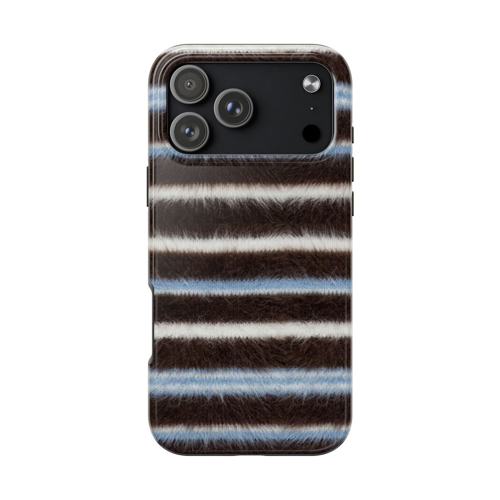 COCOA BLUE PLUSH PHONE CASE