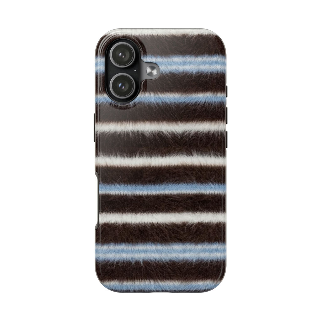 COCOA BLUE PLUSH PHONE CASE