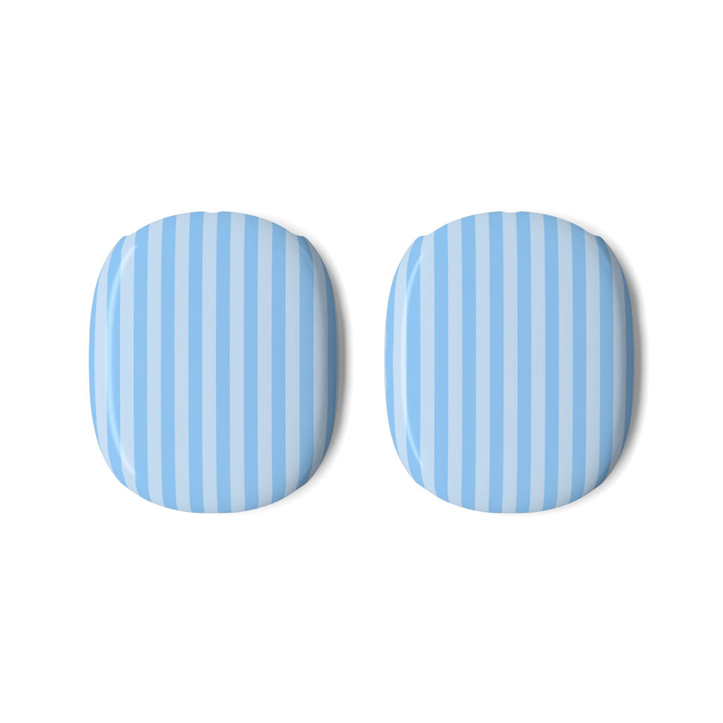 BLUEBERRY MILK STRIPES AIRPODS MAX CASE COVERS