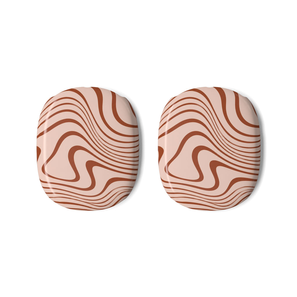 CINNAMON WAVE AIRPODS MAX CASE COVERS