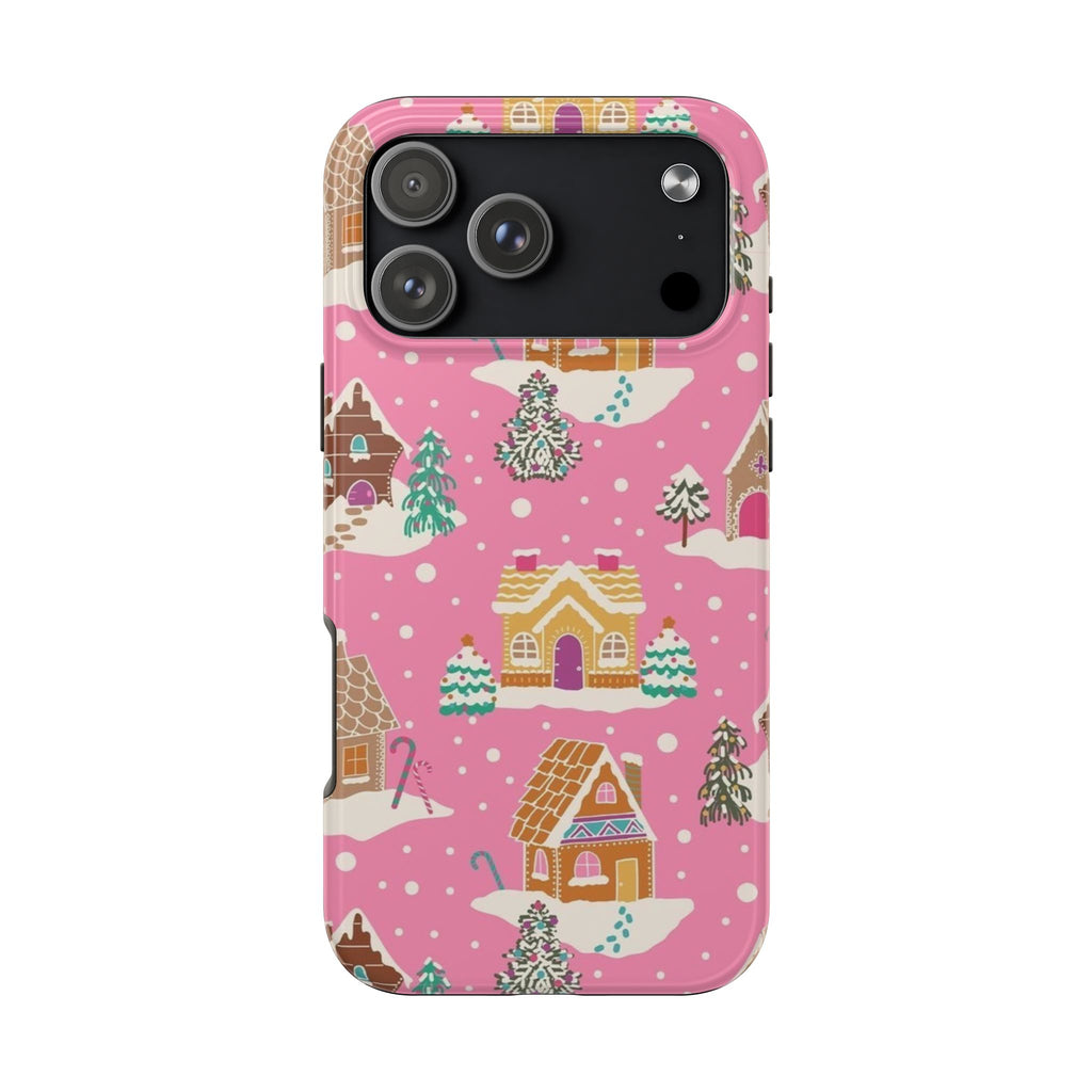 PINK GINGERBREAD AVENUE PHONE CASE