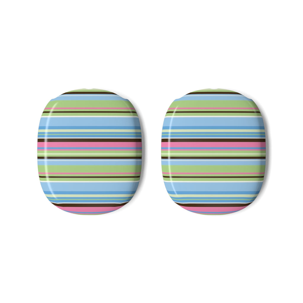 BLUE CABANA STRIPES AIRPODS MAX CASE COVERS