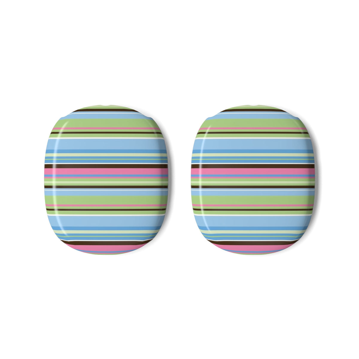 BLUE CABANA STRIPES AIRPODS MAX CASE COVERS
