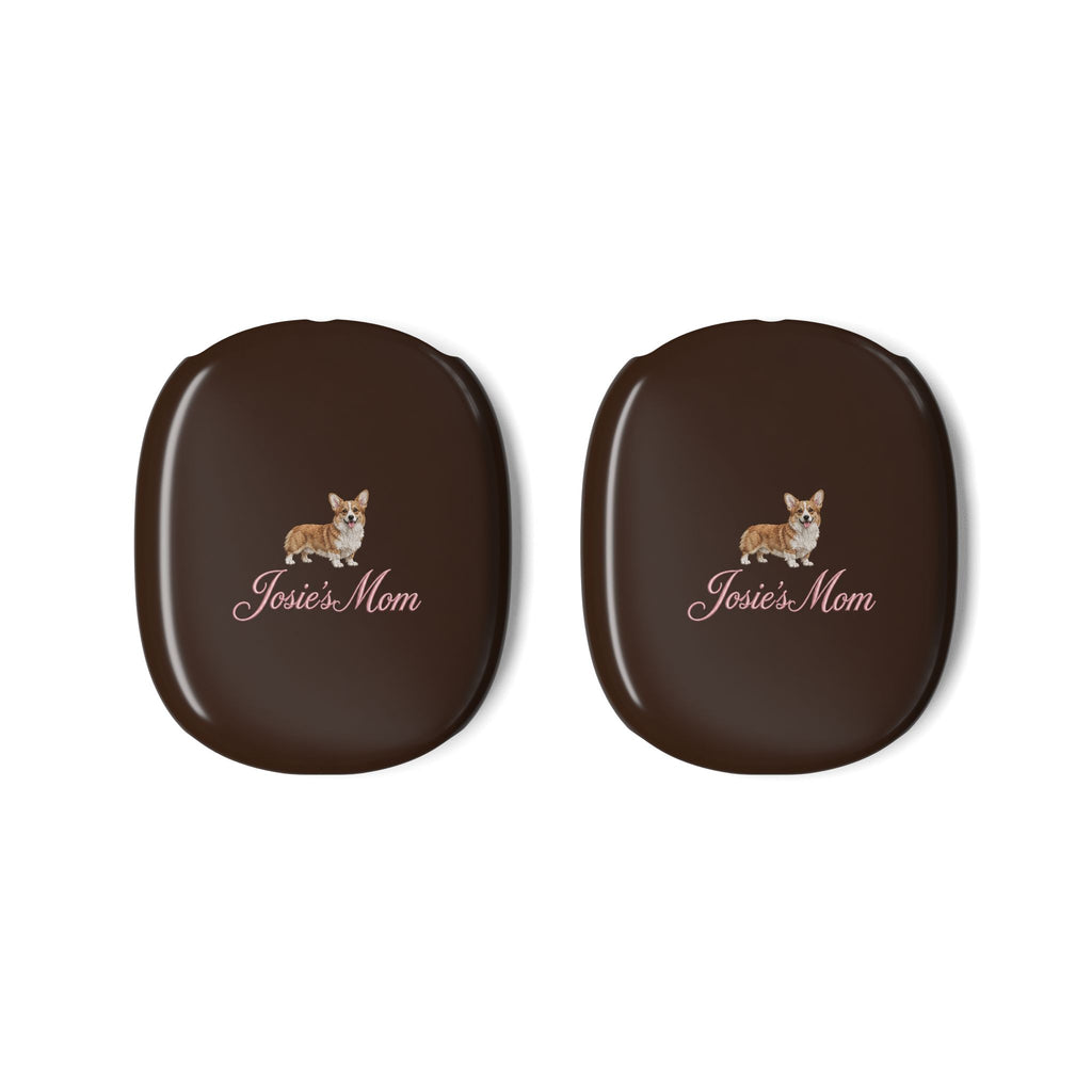PERSONALIZED BROWN CORGI DOG MOM CUSTOM NAME AIRPODS MAX CASE COVERS