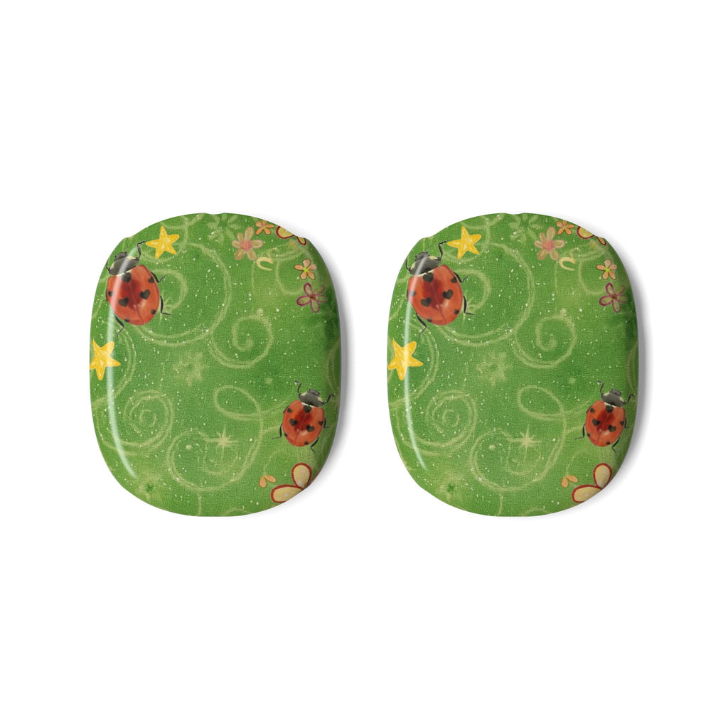 GREEN PIXIE LADYBUG WHIMSY AIRPODS MAX CASE COVERS